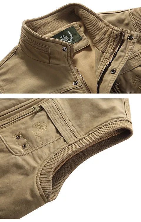 Santino - Gilet Tattico Versatile per l'Uomo Avventuroso