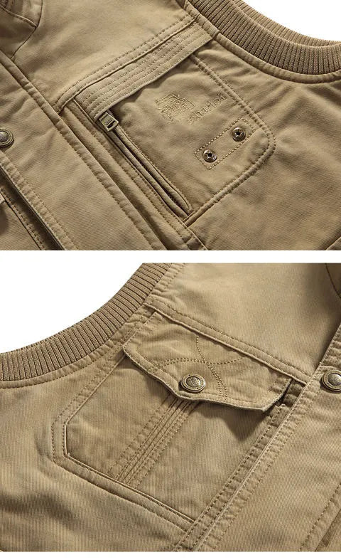 Santino - Gilet Tattico Versatile per l'Uomo Avventuroso