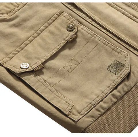 Santino - Gilet Tattico Versatile per l'Uomo Avventuroso
