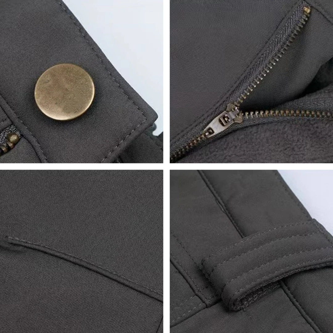 Pantalone Termico Outdoor con Pile