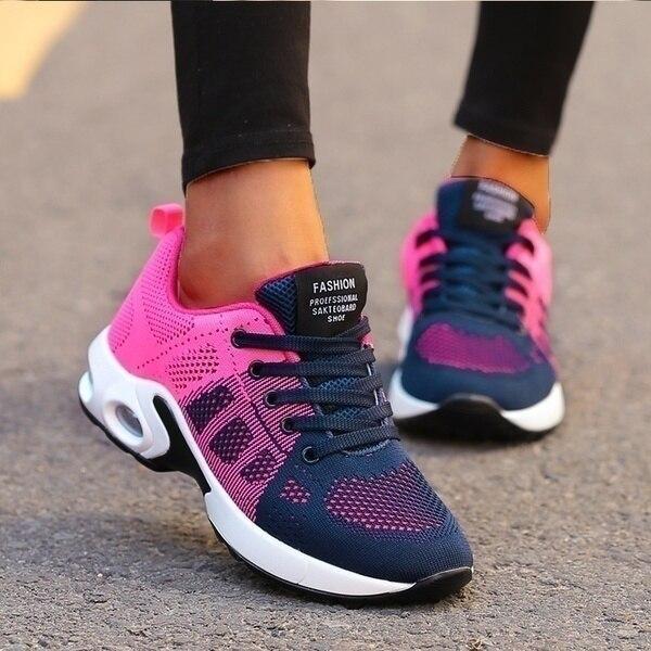 Scarpe Sportive Ortopediche con Soletta Imbottita per Donna