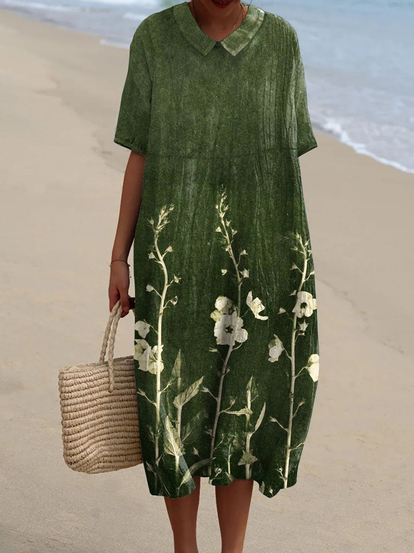 Robe à Motif Floral