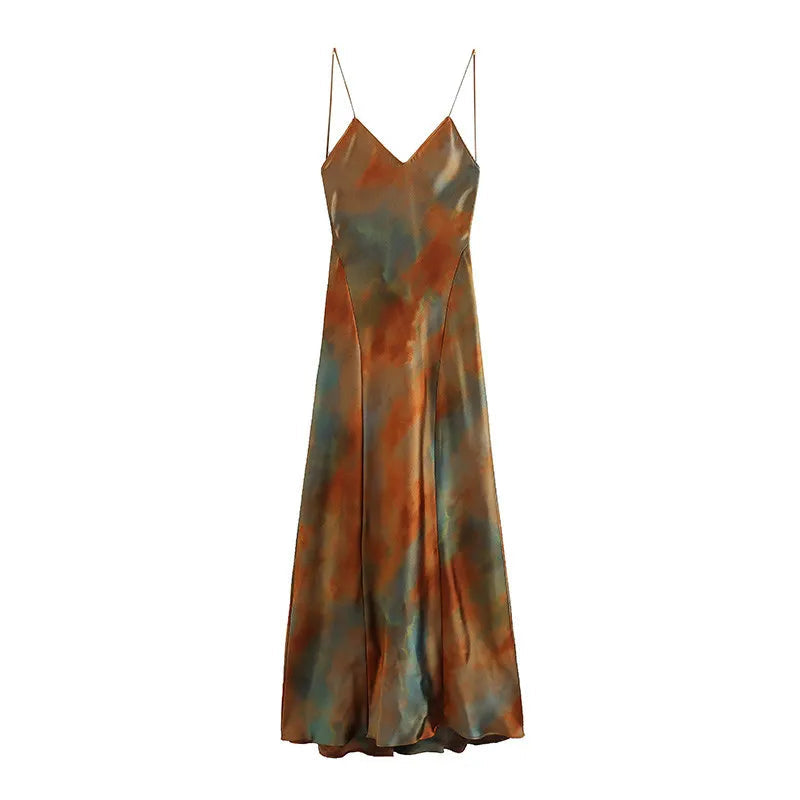 Abito lungo fresco ed elegante