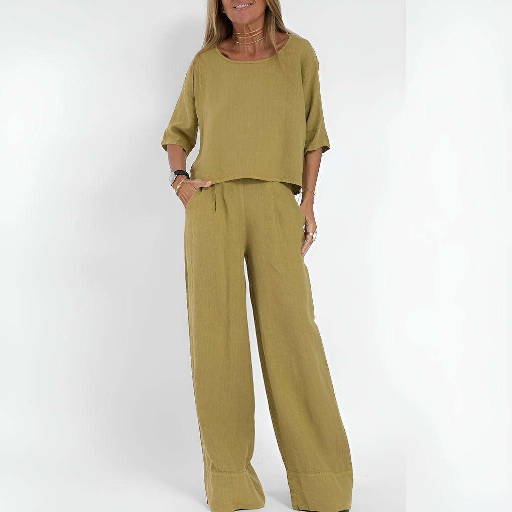 Set Due Pezzi Donna Vestibilità Comoda