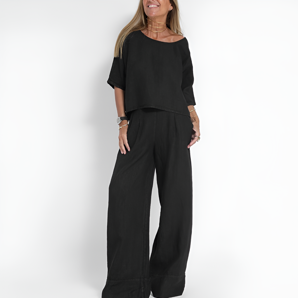 Set Due Pezzi Donna Vestibilità Comoda
