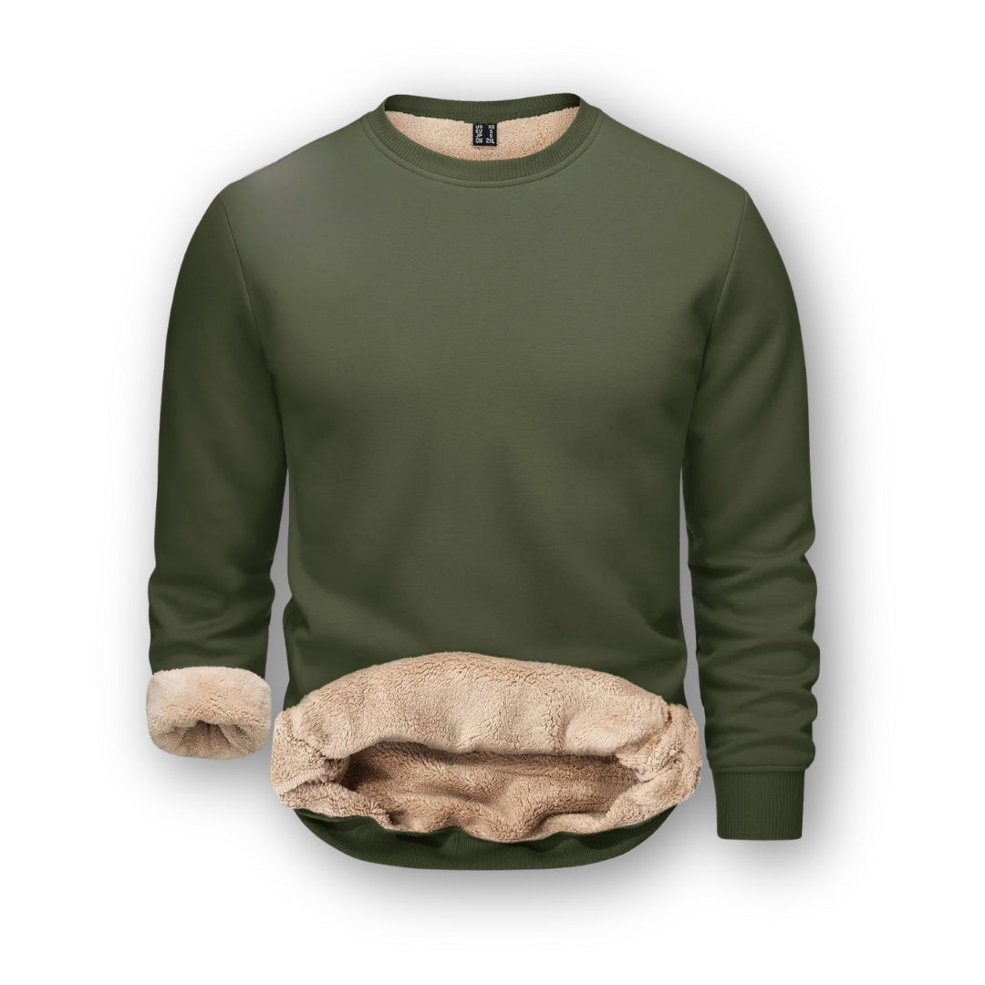 Maglione in Pile Foderato