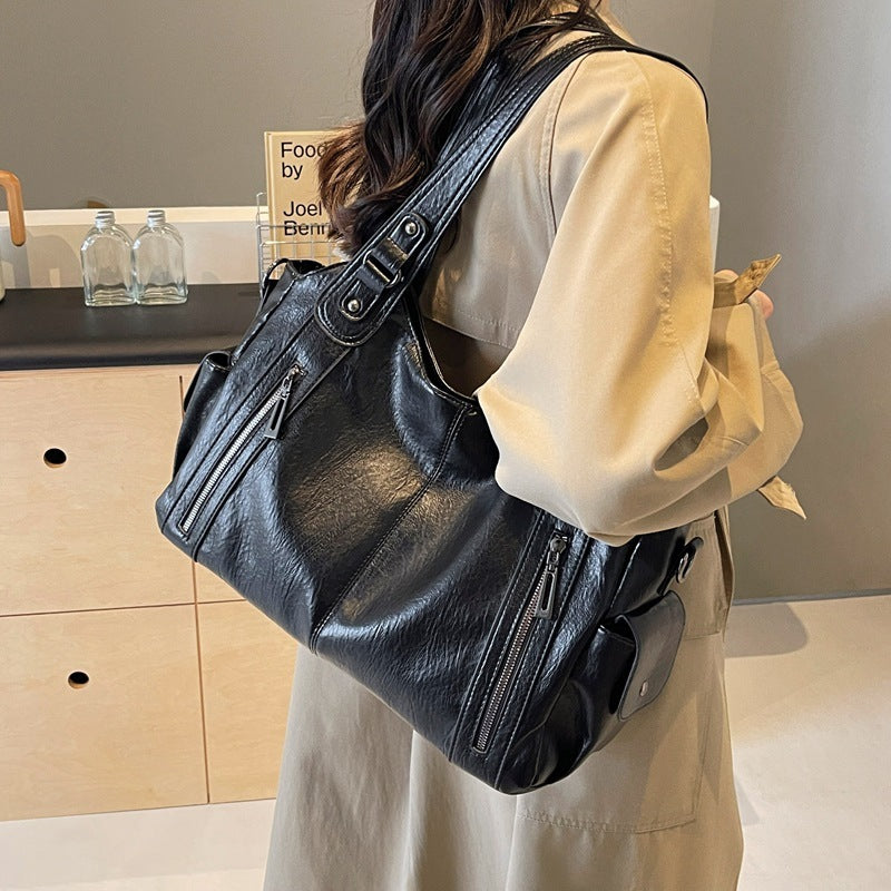 Borsa a Tracolla da Donna – Elegante Borsa in Pelle con Tracolla Regolabile e Design Spazioso