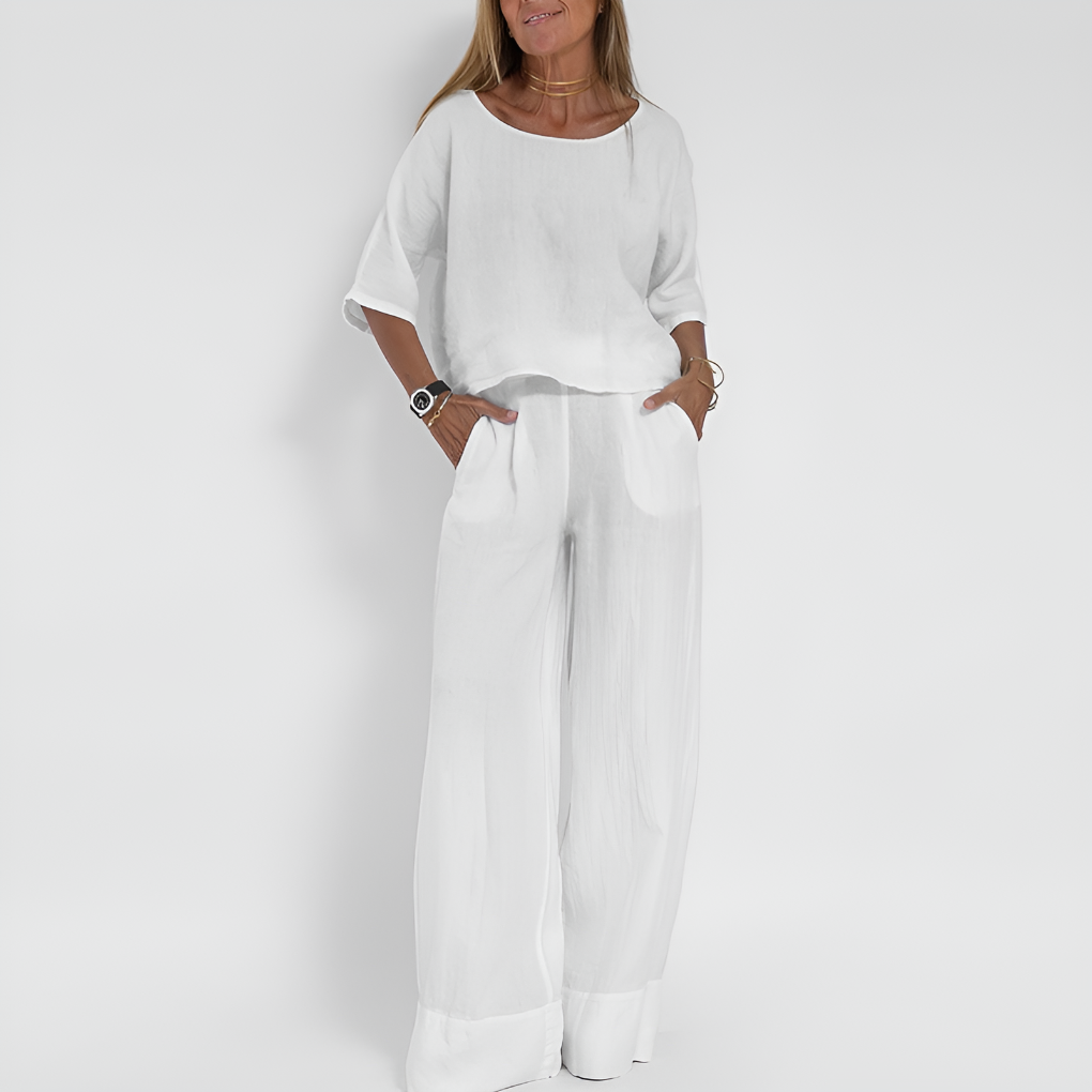 Set Due Pezzi Donna Vestibilità Comoda