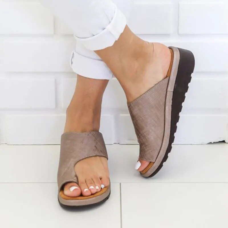 Sandali ergonomici da donna per alluce valgo