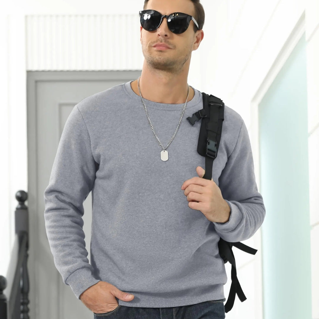 Maglione in Pile Foderato