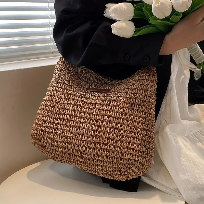 Amari | Borsa da Spiaggia Intrecciata