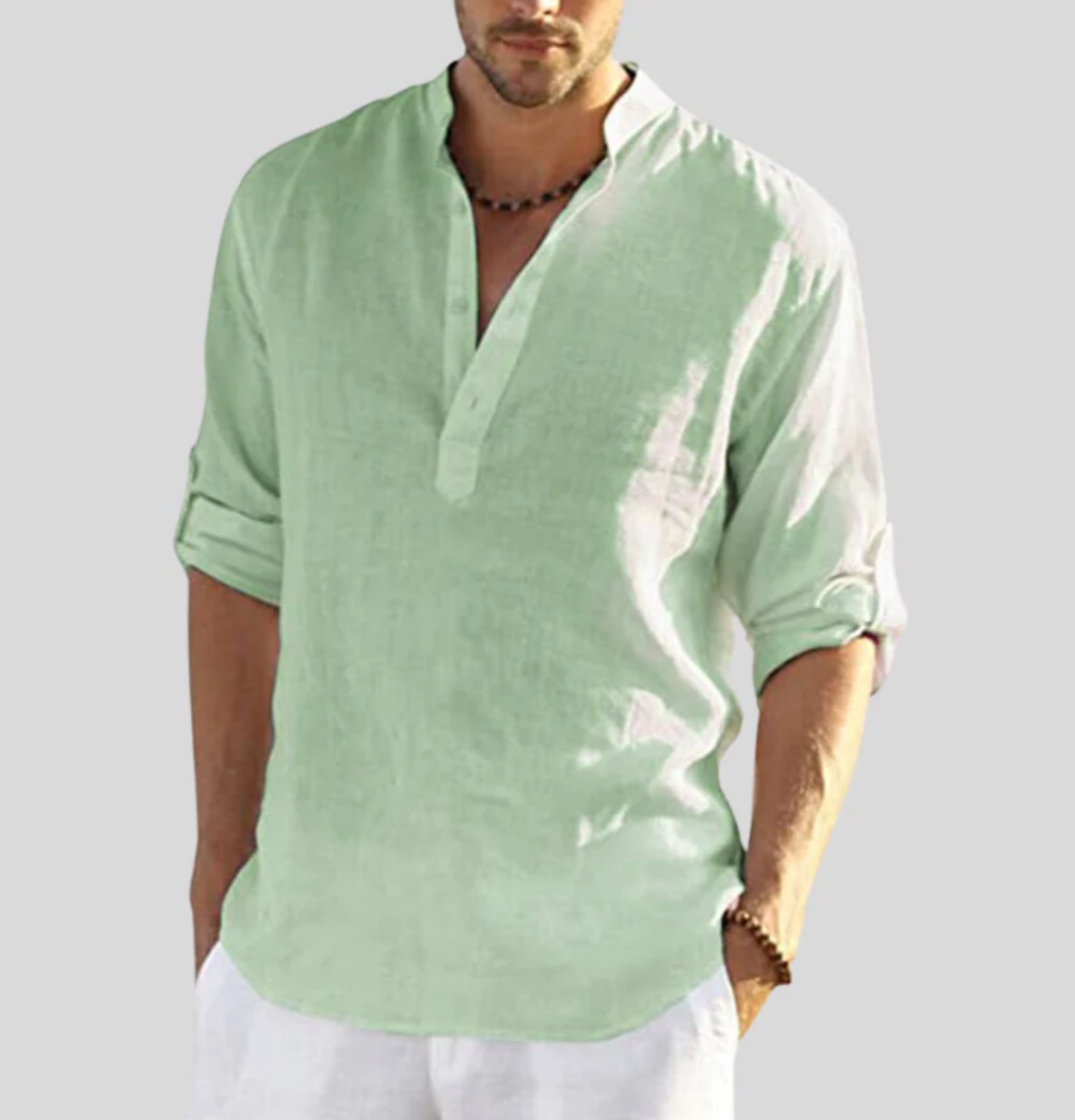 Adriano - Camicia Casual da Uomo