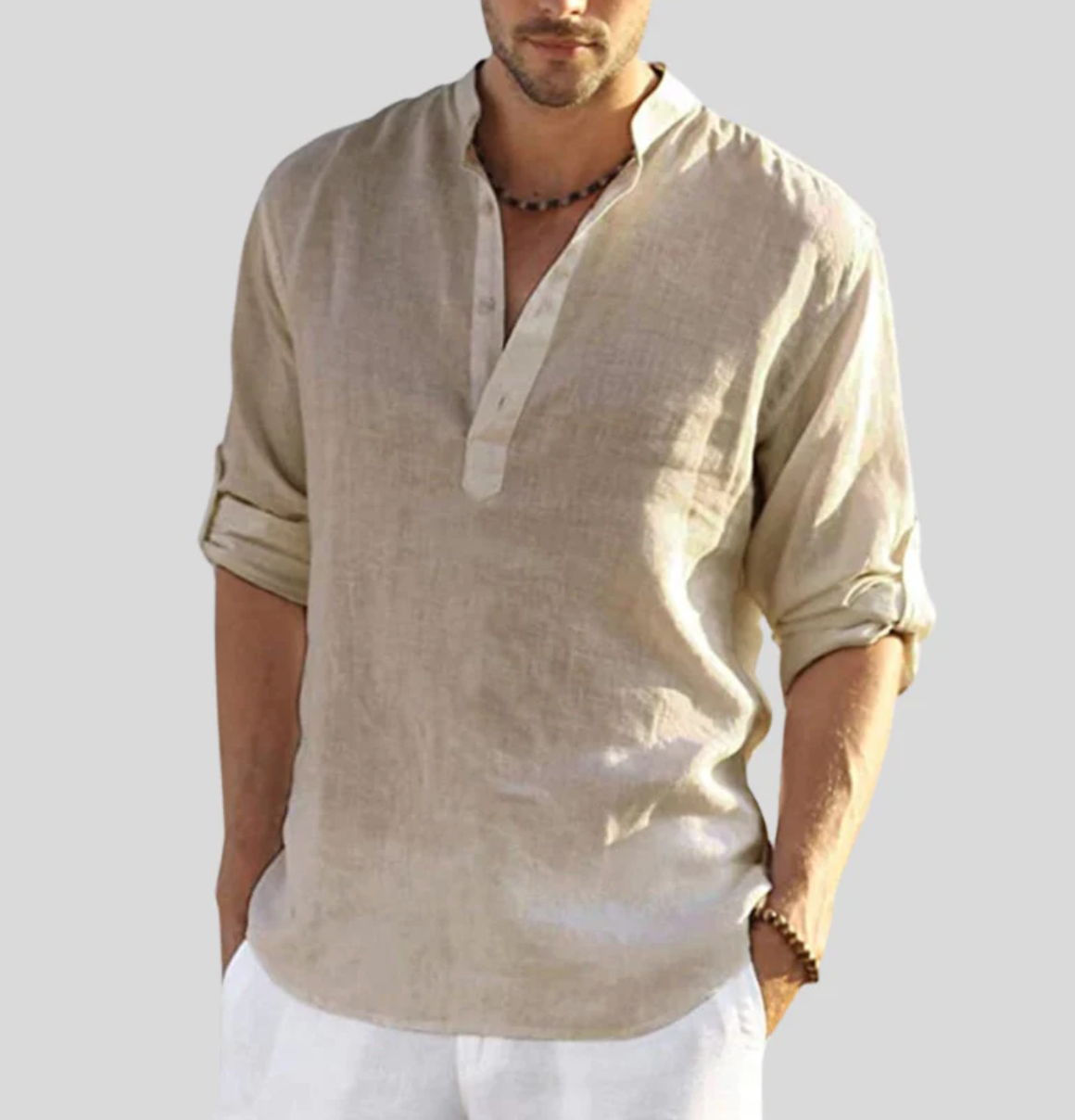 Adriano - Camicia Casual da Uomo