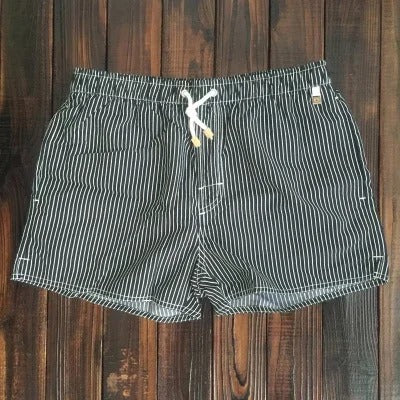 AquaWave | Men's Swim Shorts – Quick Dry Striped Design 9