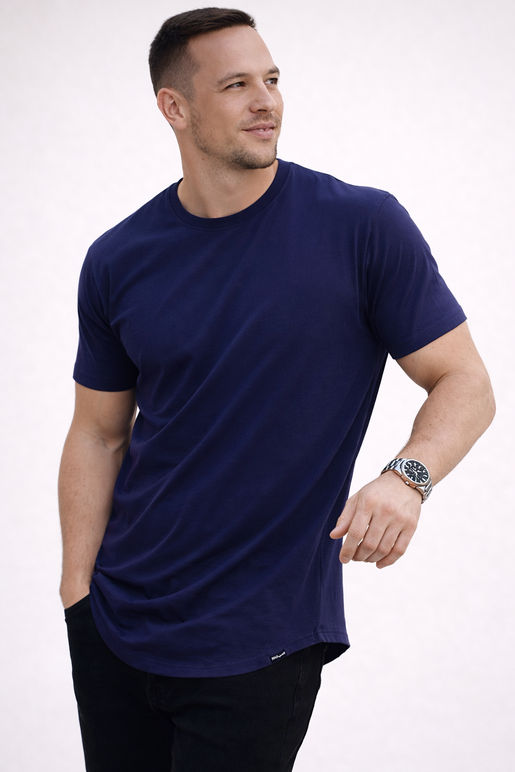 T-shirt da Uomo Essenziale in Misto Cotone – Stile Senza Tempo e Comfort Quotidiano