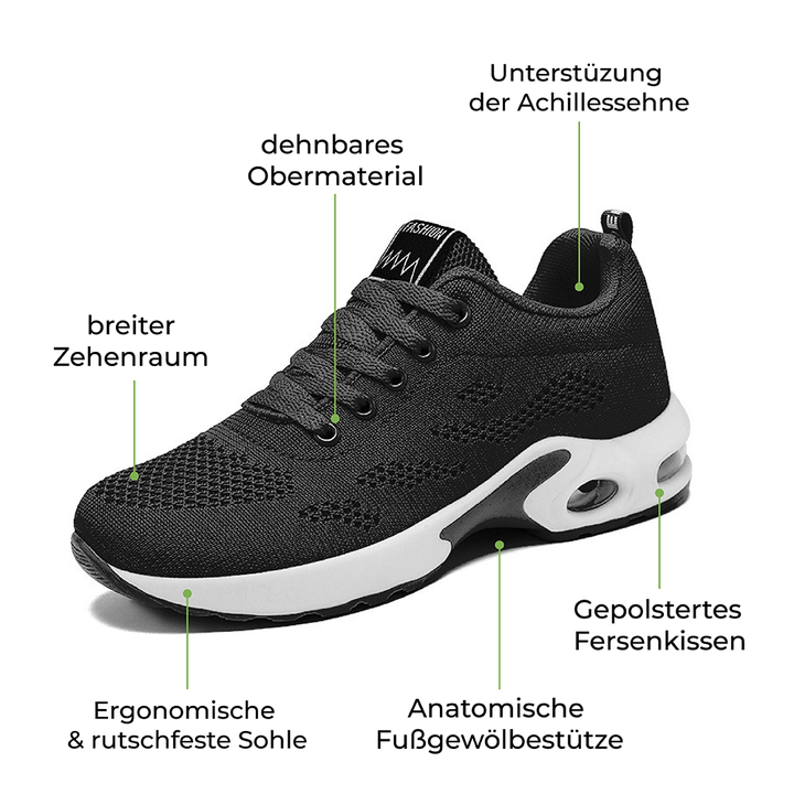 Scarpe Sportive Ortopediche con Soletta Imbottita per Donna