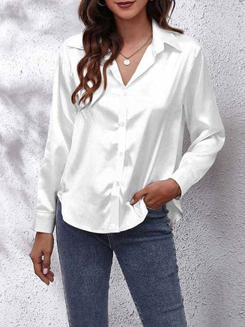 Camicia elegante a maniche lunghe