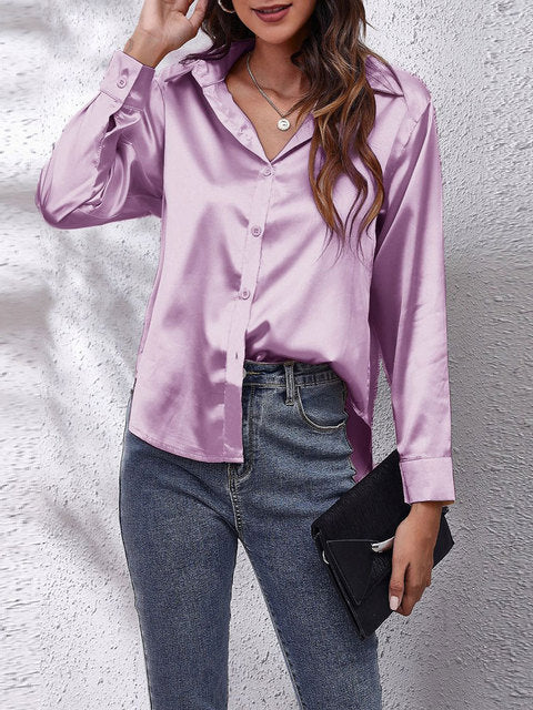 Camicia elegante a maniche lunghe