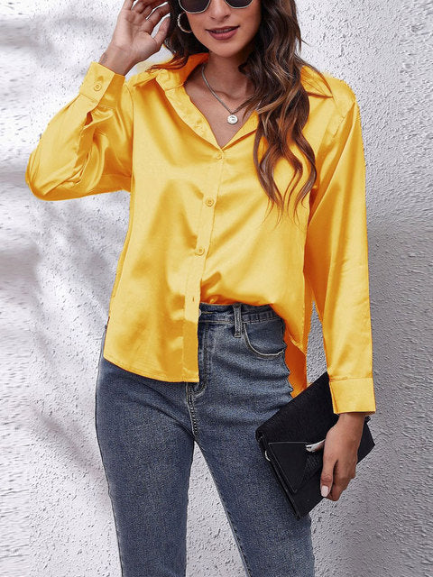 Camicia elegante a maniche lunghe