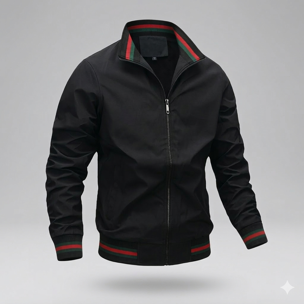 Giacca Estiva Leggera da Uomo – Traspirante, Elegante con Zip, Casual e Versatile