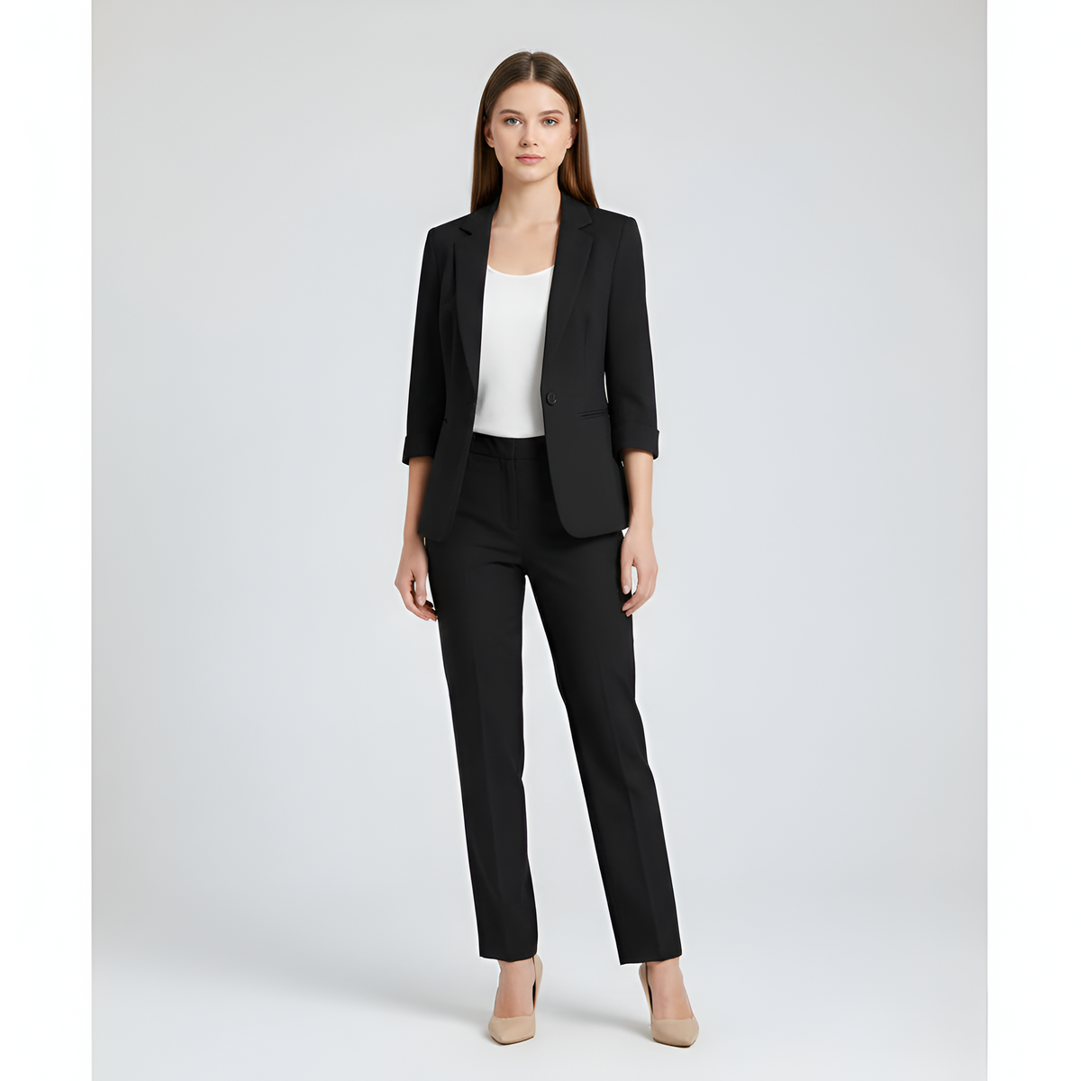 Valerios Fashion completo donna elegante con blazer e pantaloni sartoriali