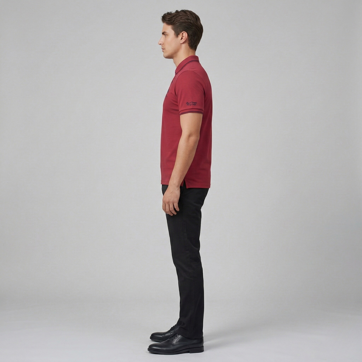 Polo uomo in cotone manica corta con colletto e bottoni maglia polo casual uomo