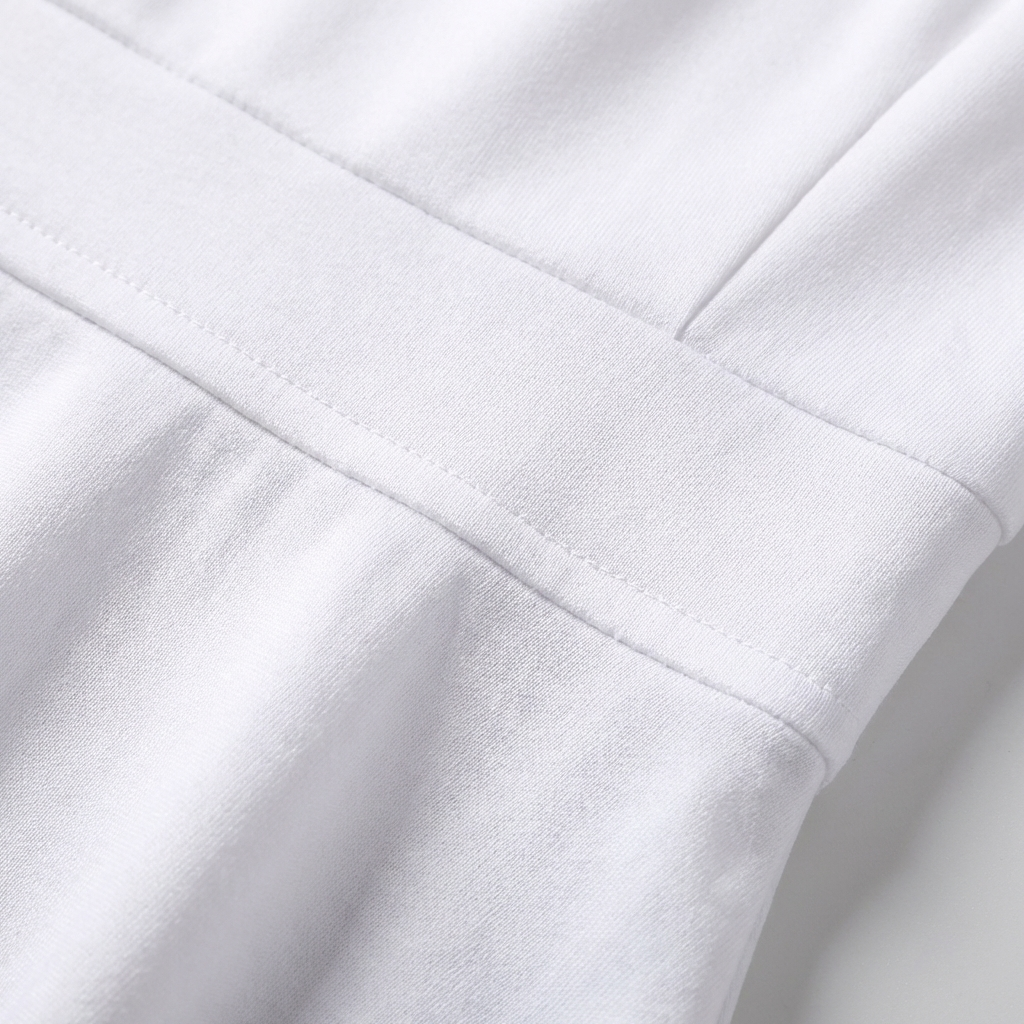 Abito Midi Bianco da Donna con Scollo a V Profondo e Maniche a 3/4 | Elegante