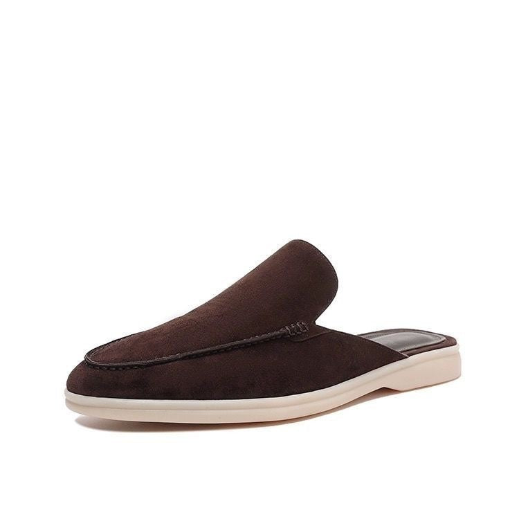 Mocassini Sabot da Uomo Scamosciati Slip-On Estivi