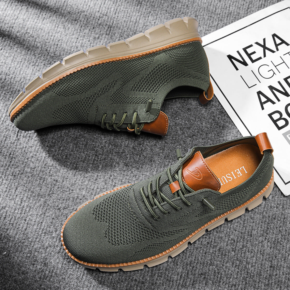 Scarpe ortopediche traspiranti da camminata con supporto plantare