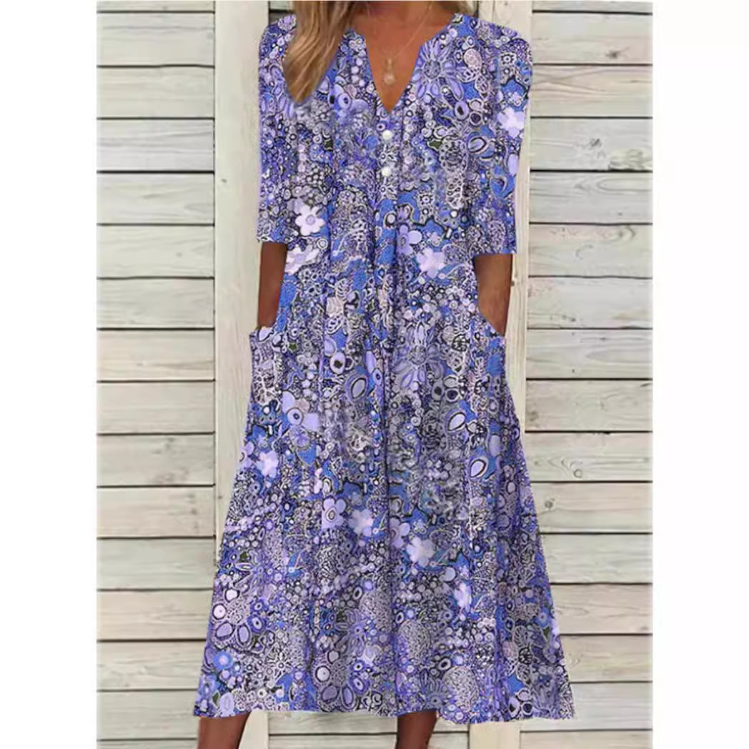 Céline™ - Elegant Sommerkjole