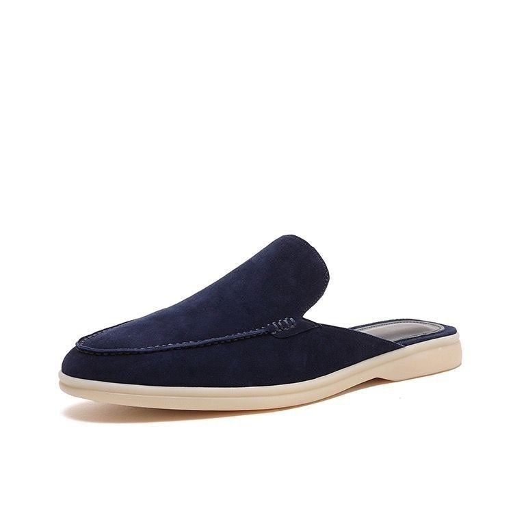 Mocassini Sabot da Uomo Scamosciati Slip-On Estivi