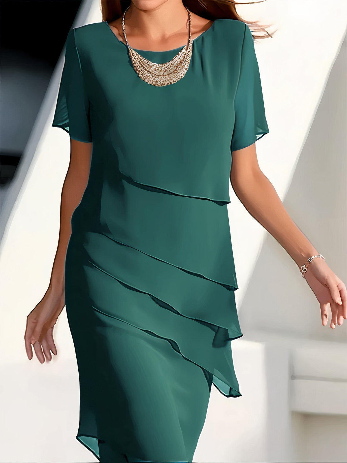 Vera™ Elegante Abito da Sera