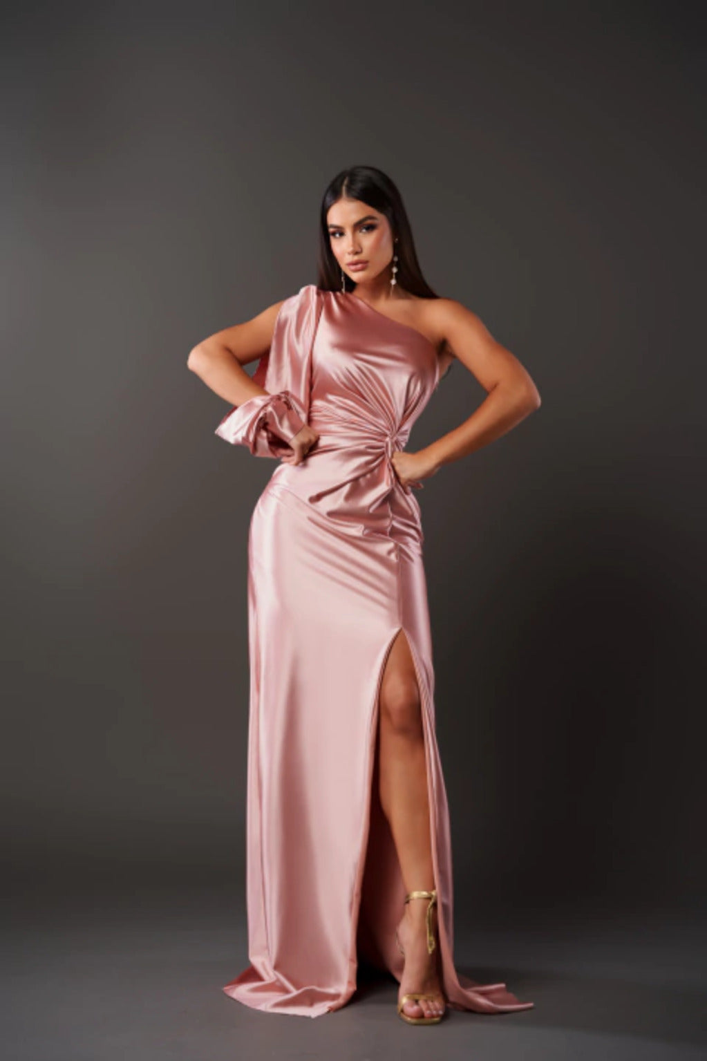 Adah - Vestito Maxi Lungo Elegante da Donna con Stile