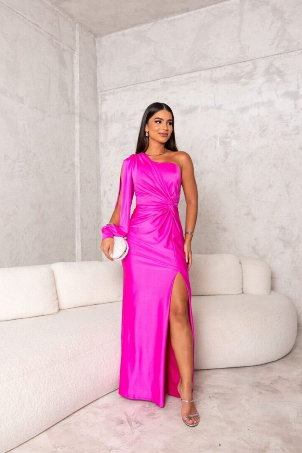 Adah - Vestito Maxi Lungo Elegante da Donna con Stile