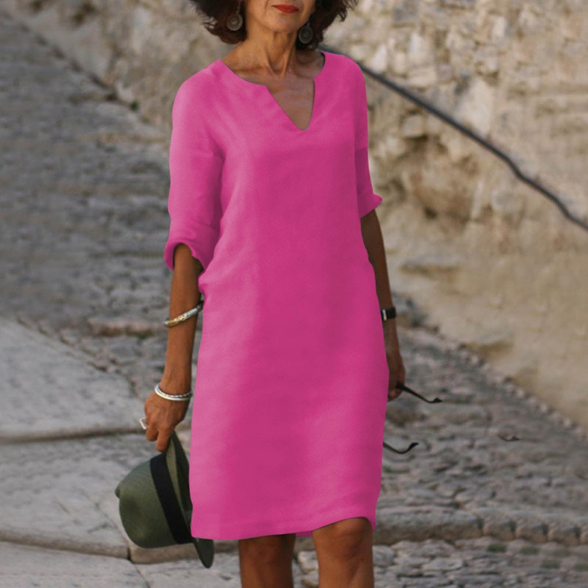 Abito Donna Laura – Vestito Estivo Elegante dal Design Unico e dal Taglio Comodo