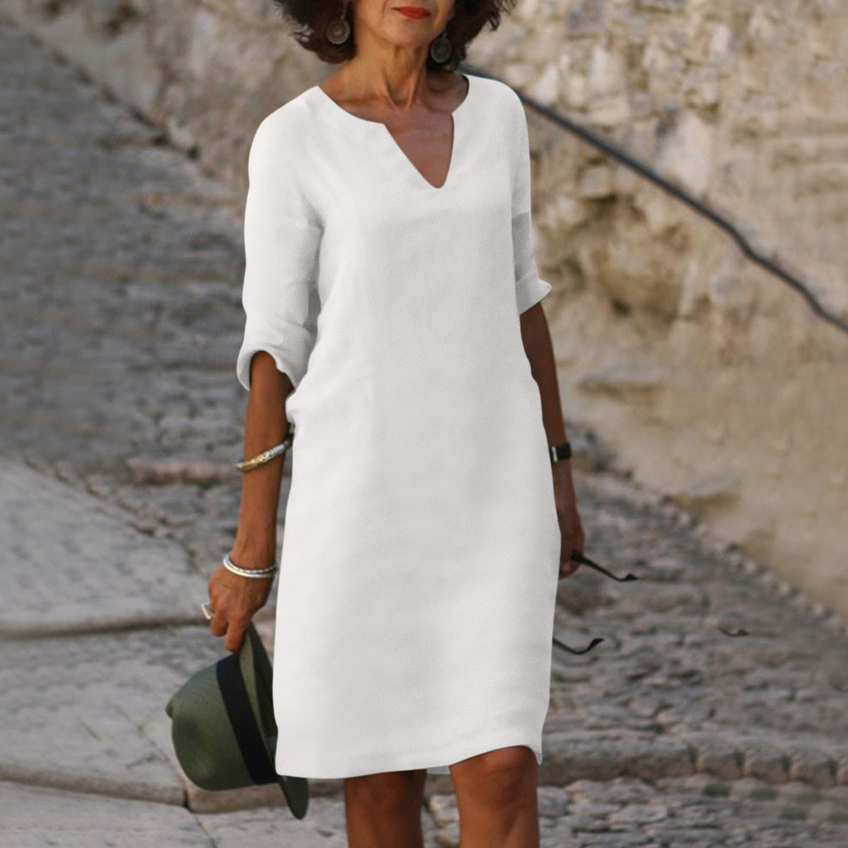 Abito Donna Laura – Vestito Estivo Elegante dal Design Unico e dal Taglio Comodo