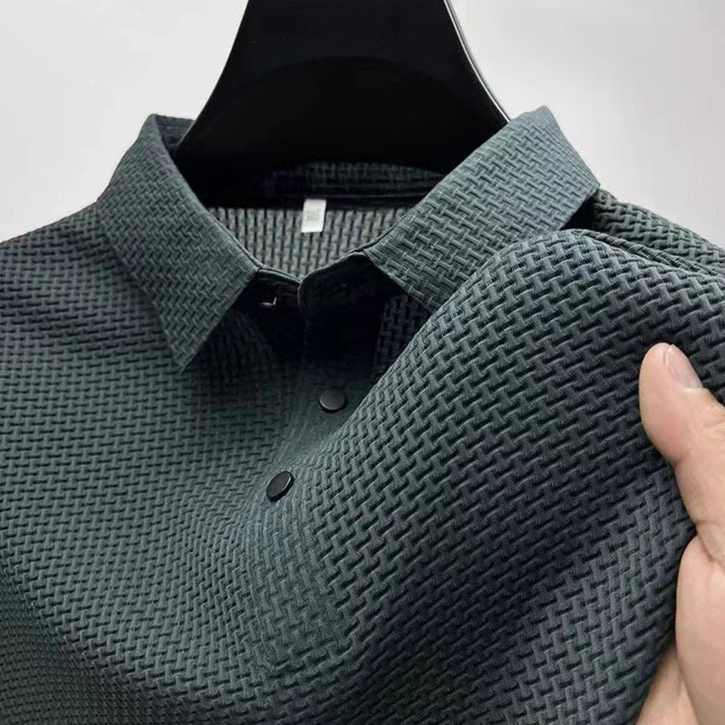 Polo Stanley in Maglia Waffle