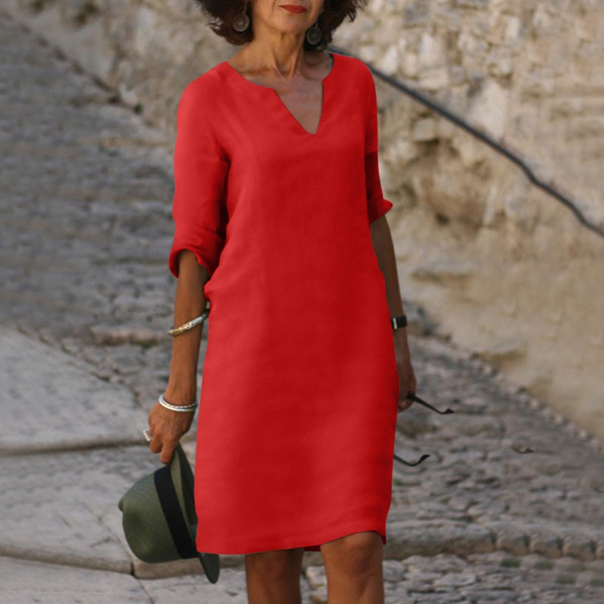 Abito Donna Laura – Vestito Estivo Elegante dal Design Unico e dal Taglio Comodo