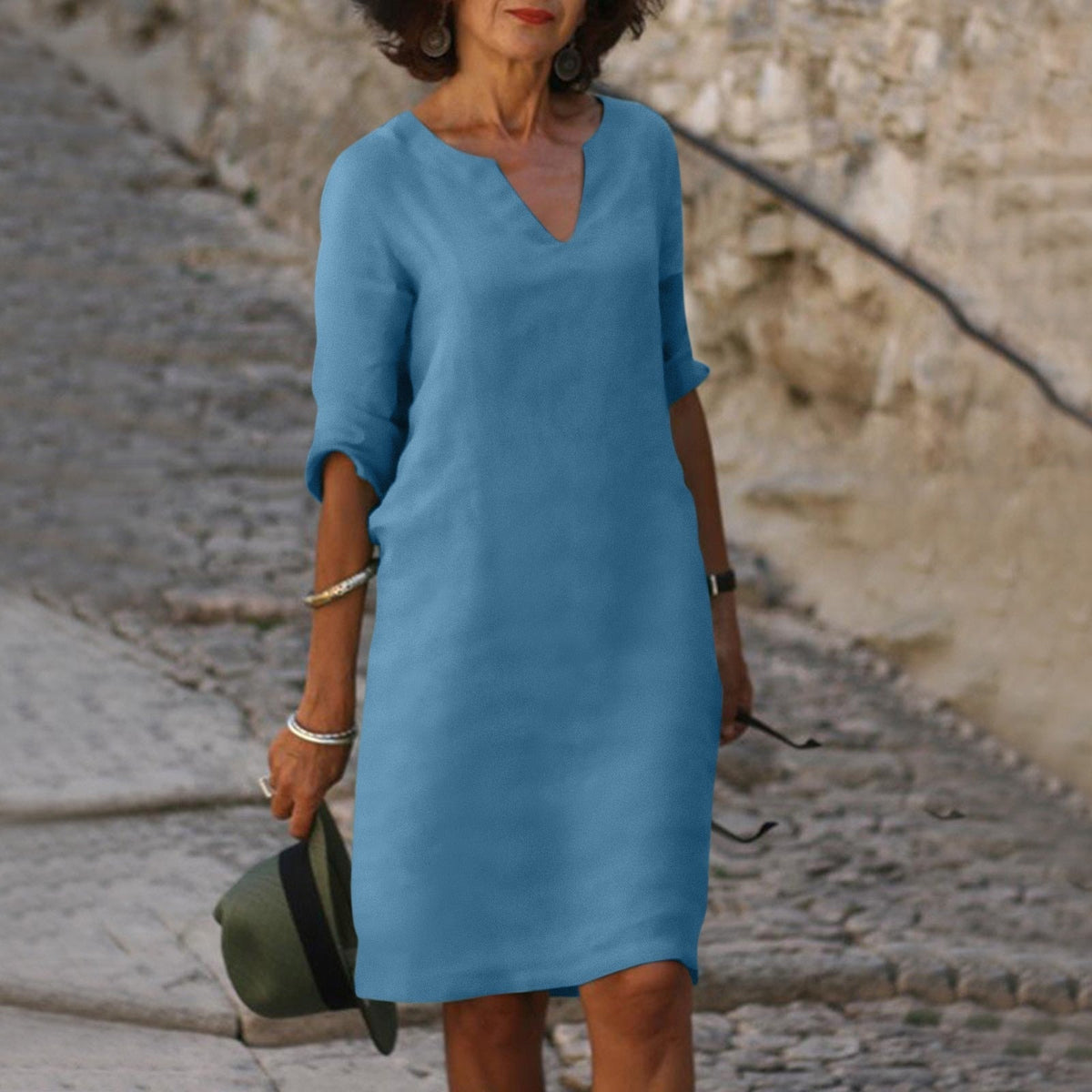 Abito Donna Laura – Vestito Estivo Elegante dal Design Unico e dal Taglio Comodo