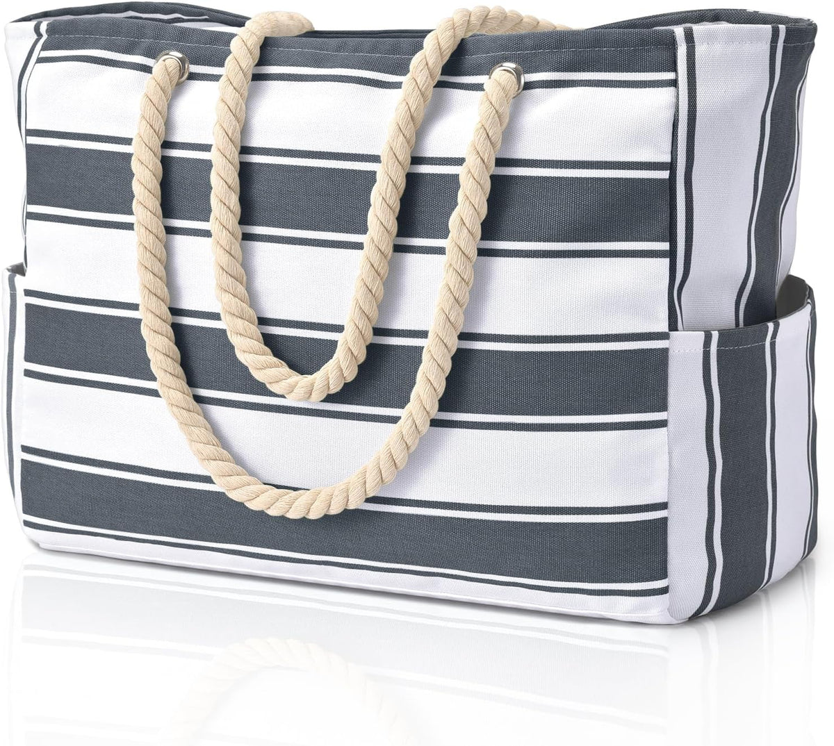 SandAway | Waterproof Beach Tote - Large Capacity with Pockets 9