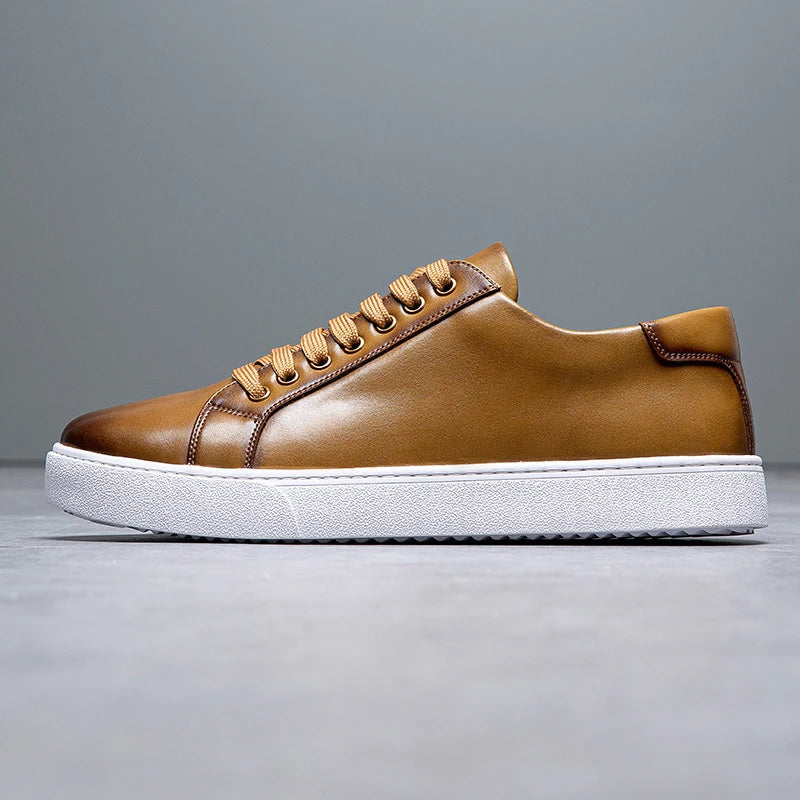 David™ - Læder Sneakers til Mænd