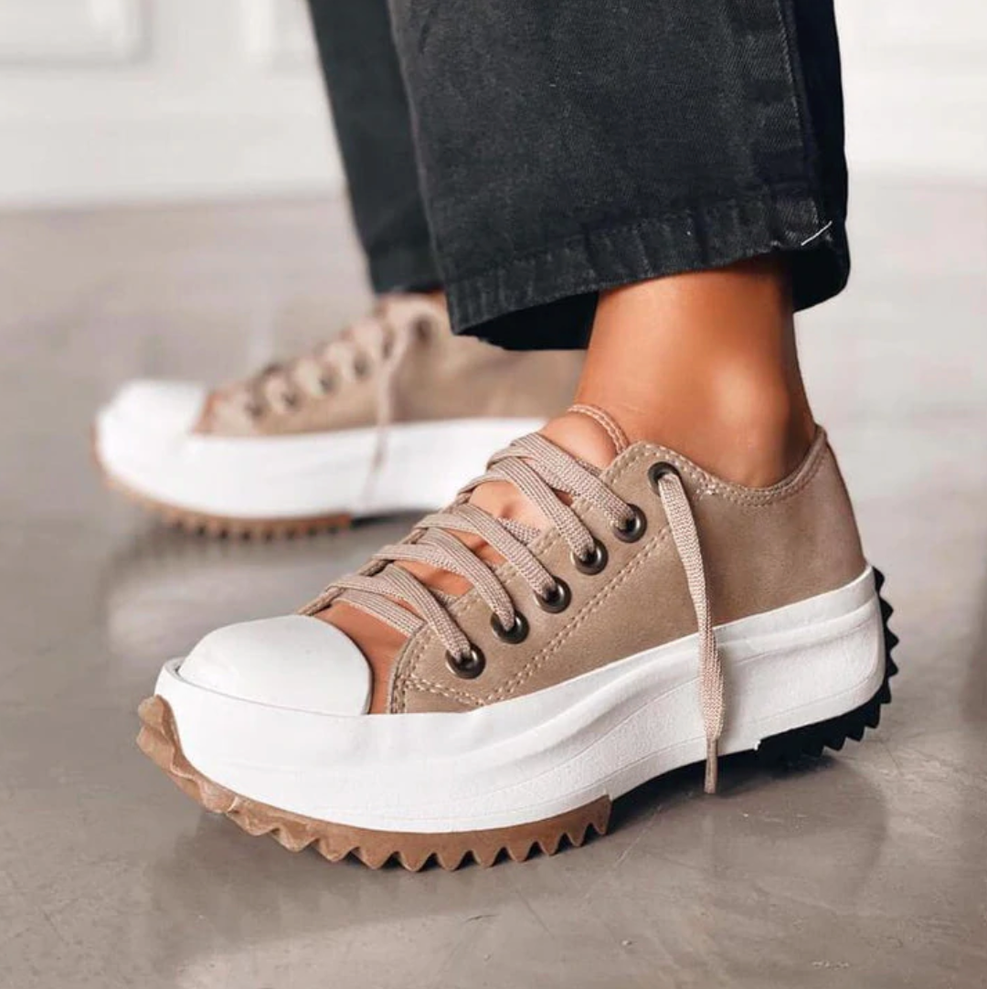 Sneakers con zeppa platform