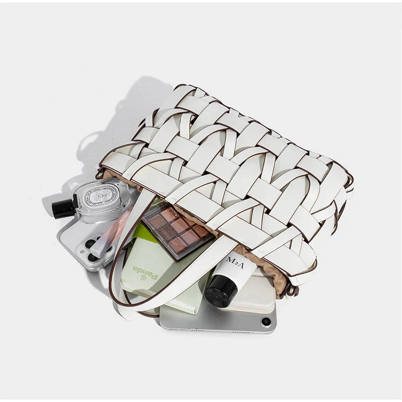 Borsa a mano intrecciata Camille