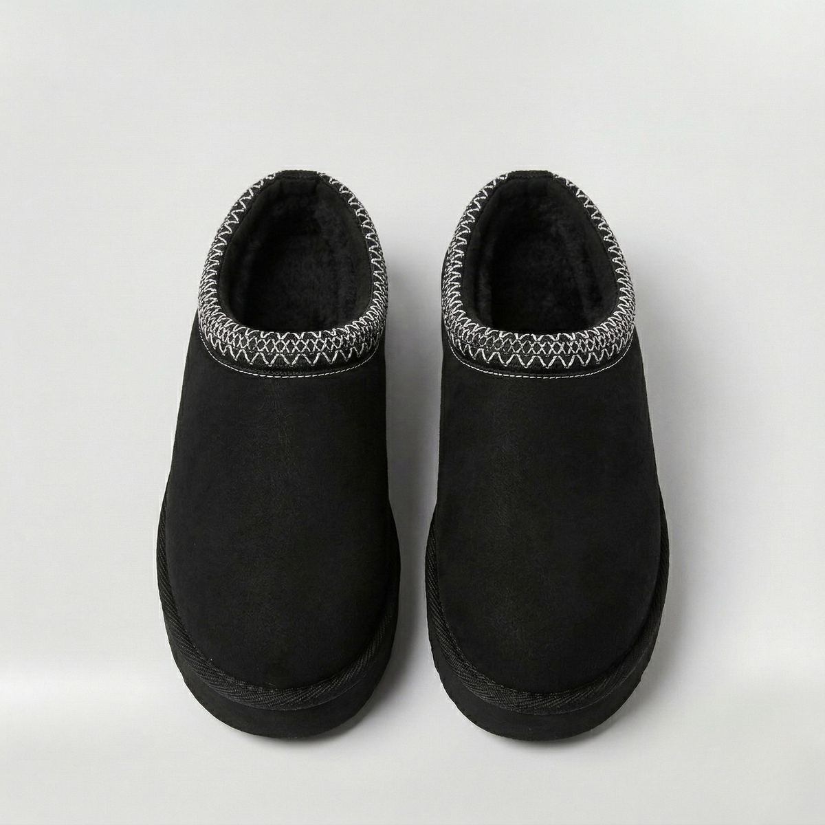 Pantofole Donna Invernali con Suola Platform Scarpe Casa Calde Stile Ciabatte Casual