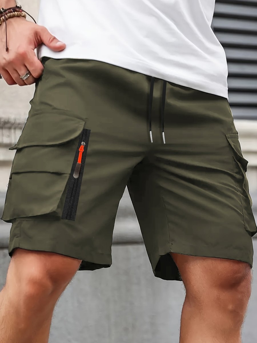 Lightweight Zip - Pocket Cargo Shorts for Men | Active Peaks - Active Peaks