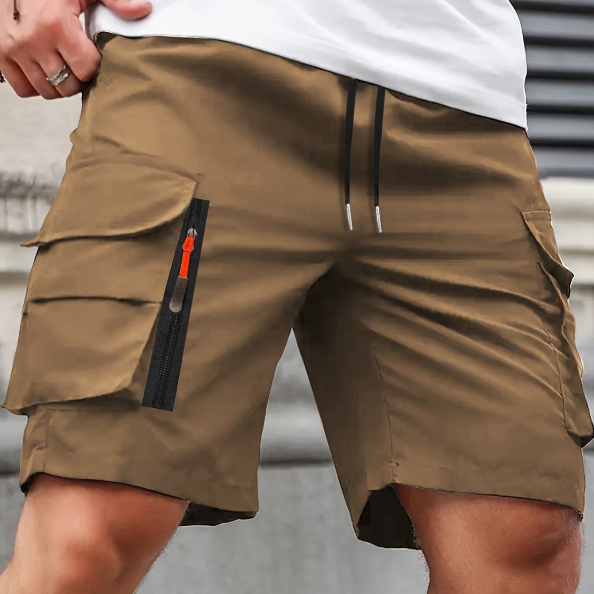 Lightweight Zip - Pocket Cargo Shorts for Men | Active Peaks - Active Peaks