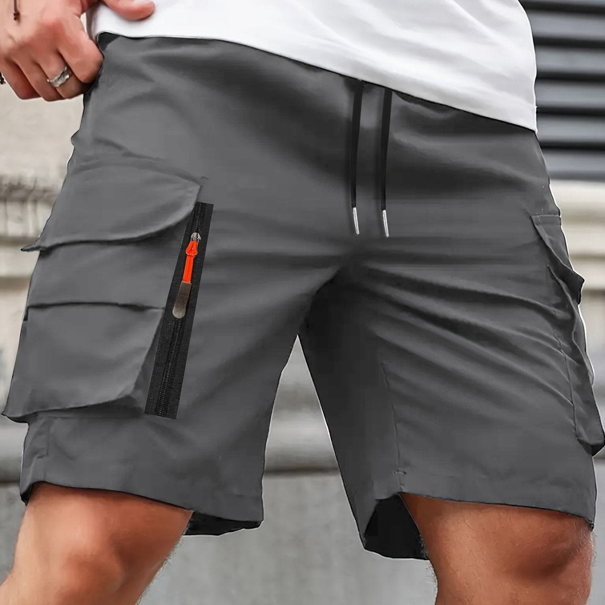 Lightweight Zip - Pocket Cargo Shorts for Men | Active Peaks - Active Peaks