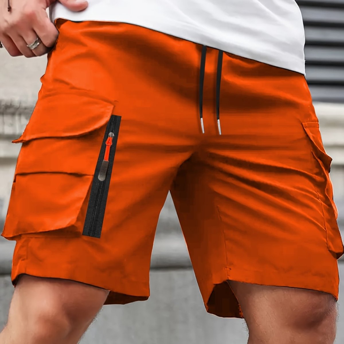 Lightweight Zip - Pocket Cargo Shorts for Men | Active Peaks - Active Peaks
