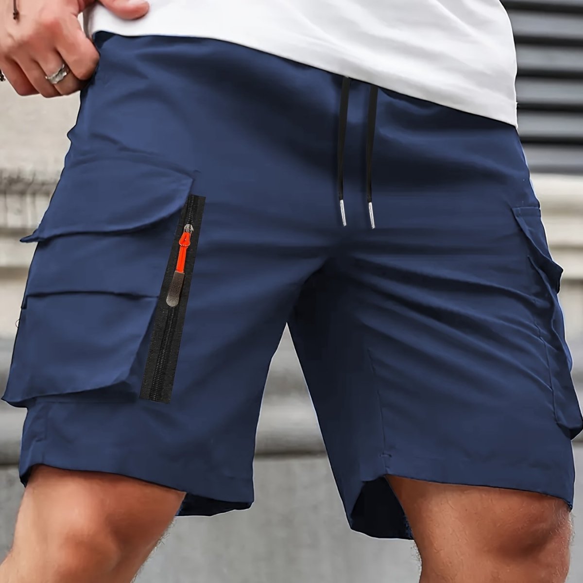 Lightweight Zip - Pocket Cargo Shorts for Men | Active Peaks - Active Peaks