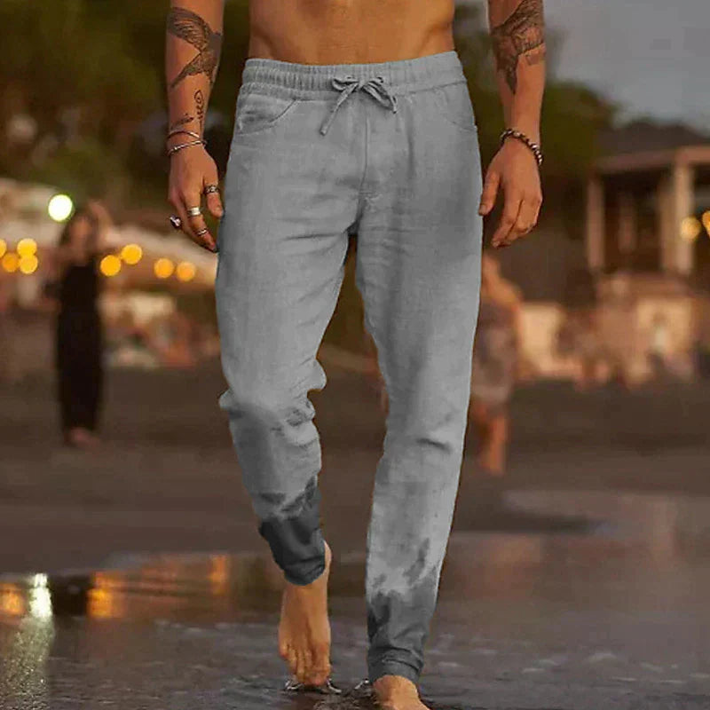 Pantaloni in lino da uomo classici – Intramontabili, freschi e versatili per un look urbano